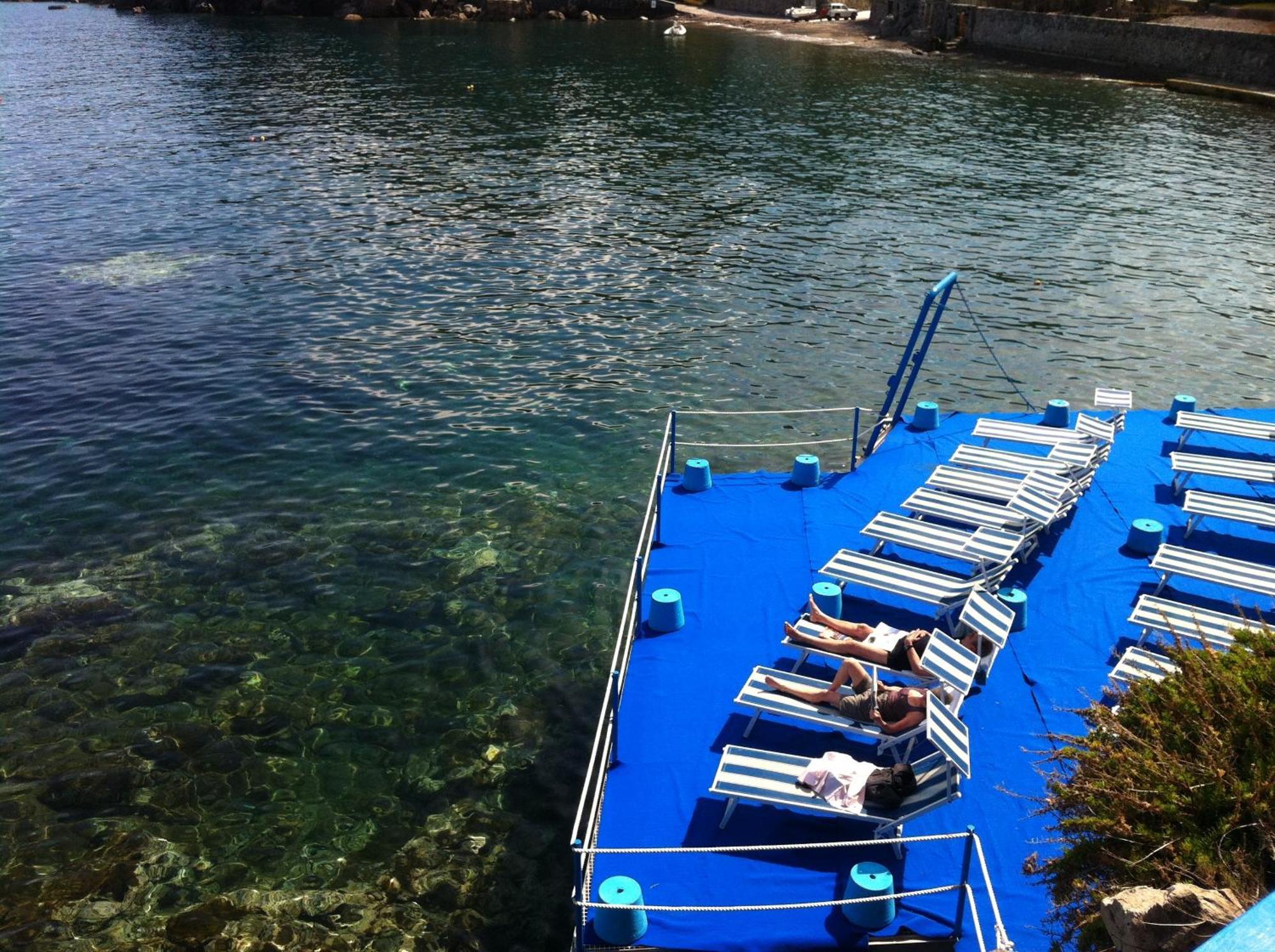 Hotel Rocce Azzurre Lípara Exterior foto
